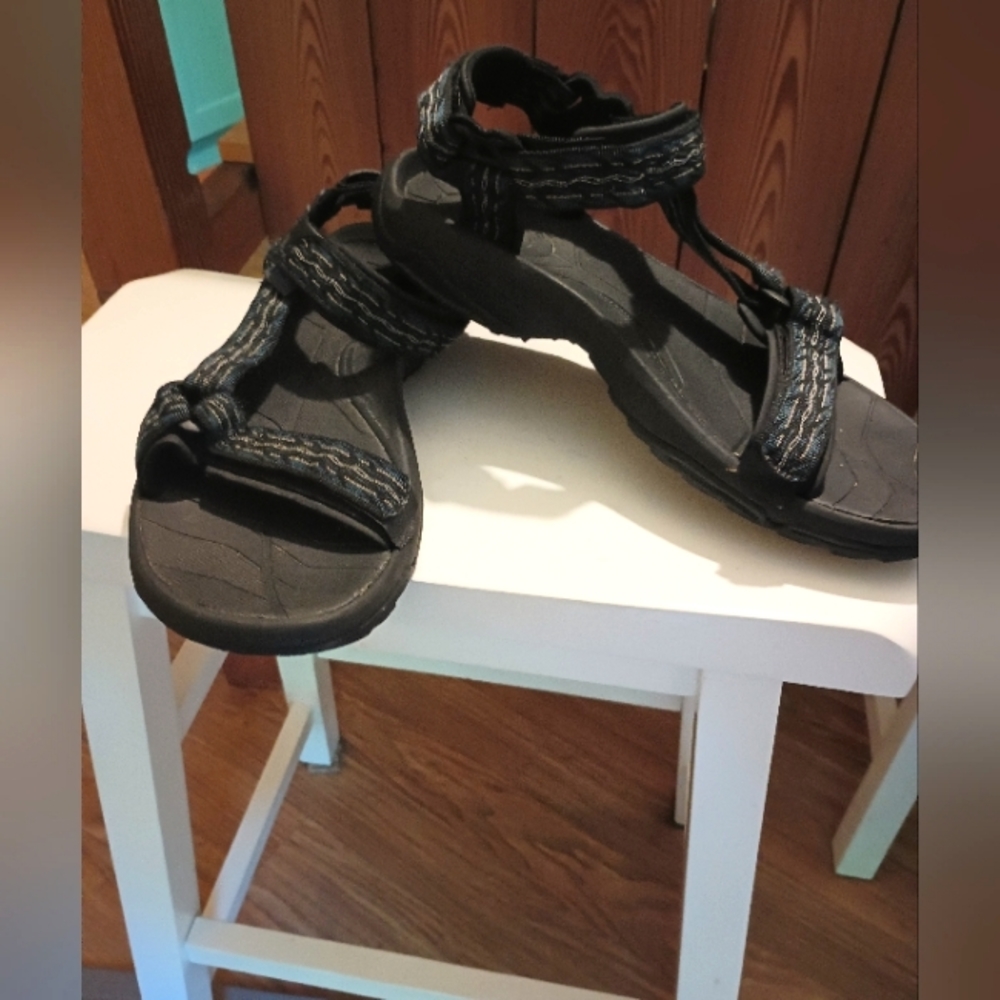 TEVA MENS SANDALS Size 13F3017B GRAY/BLACK OUTDOOR SPORTS WATER sandal